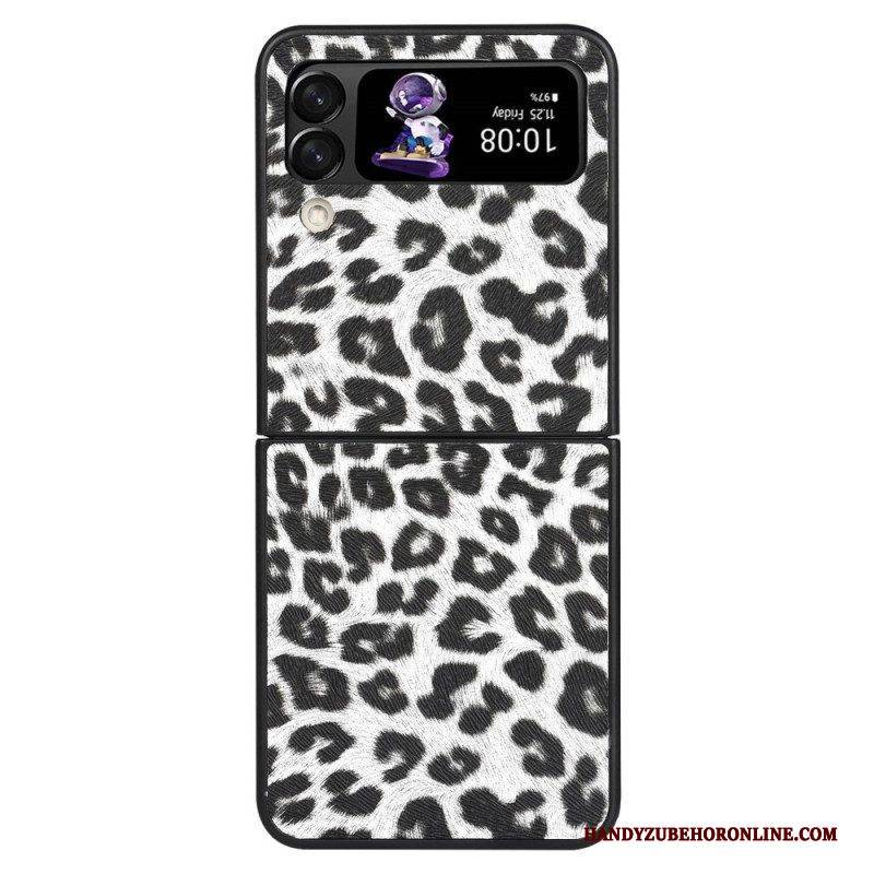 Handyhülle Für Samsung Galaxy Z Flip 4 Flip Case Leopard