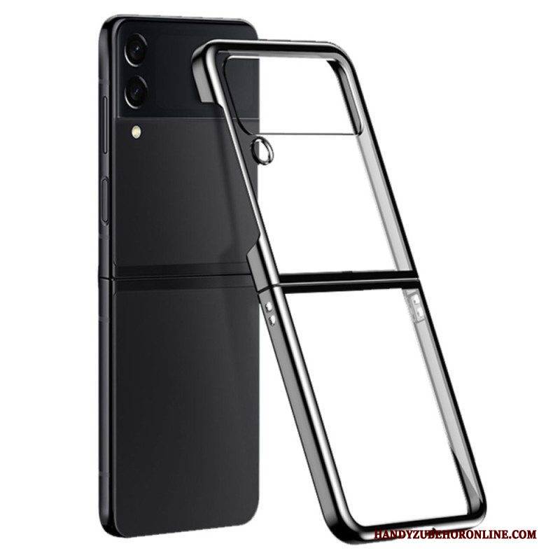 Handyhülle Für Samsung Galaxy Z Flip 4 Flip Case Nahtlose Farbige Umrisse