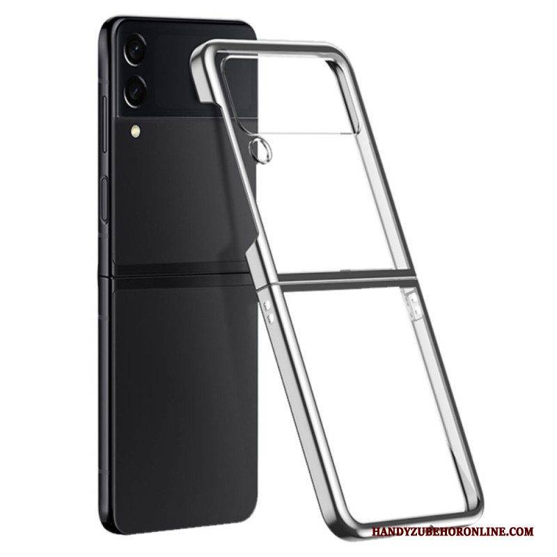 Handyhülle Für Samsung Galaxy Z Flip 4 Flip Case Nahtlose Farbige Umrisse