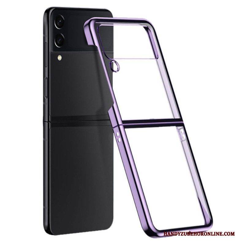 Handyhülle Für Samsung Galaxy Z Flip 4 Flip Case Nahtlose Farbige Umrisse