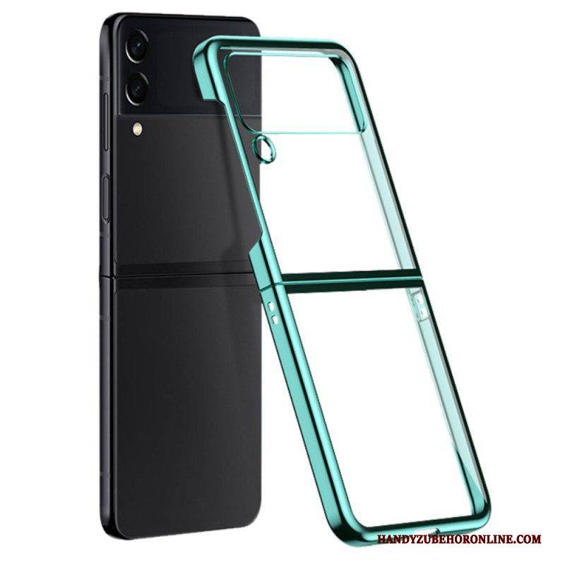 Handyhülle Für Samsung Galaxy Z Flip 4 Flip Case Nahtlose Farbige Umrisse