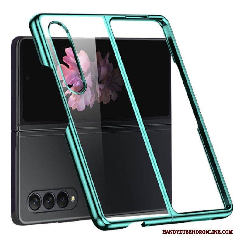 Handyhülle Für Samsung Galaxy Z Fold 4 Transparentes Metall