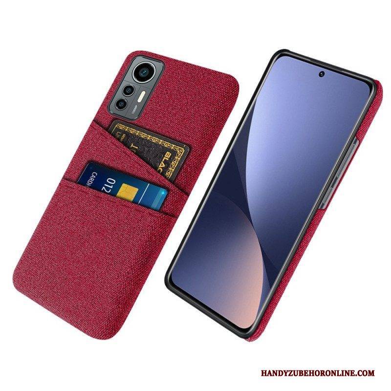 Handyhülle Für Xiaomi 12 Lite Kartenhalter-stoff