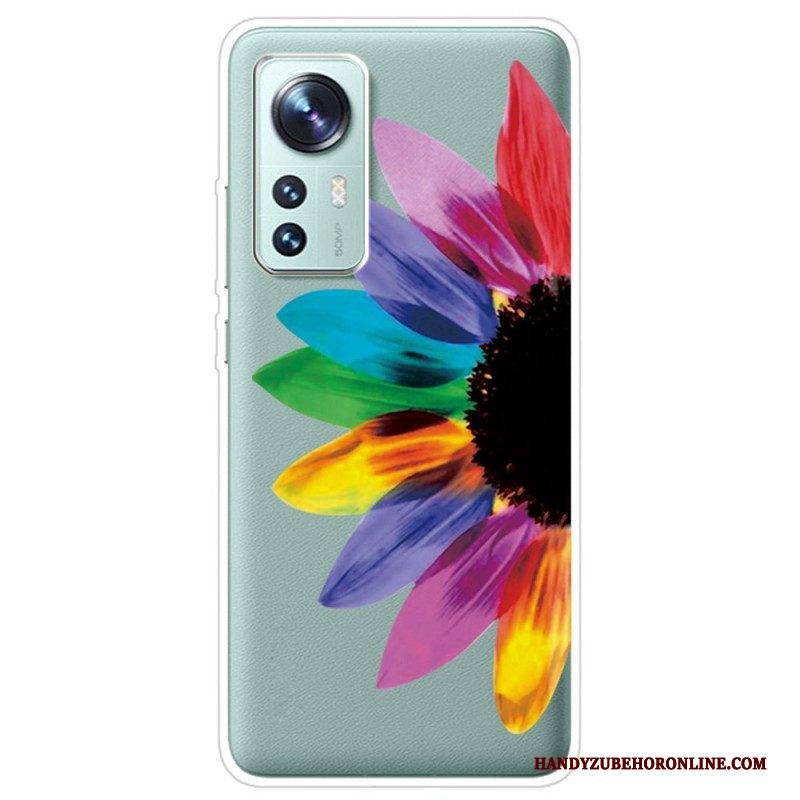 Handyhülle Für Xiaomi 12 Pro Blumensilikon