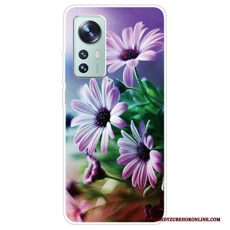 Handyhülle Für Xiaomi 12 Pro Blumensilikon