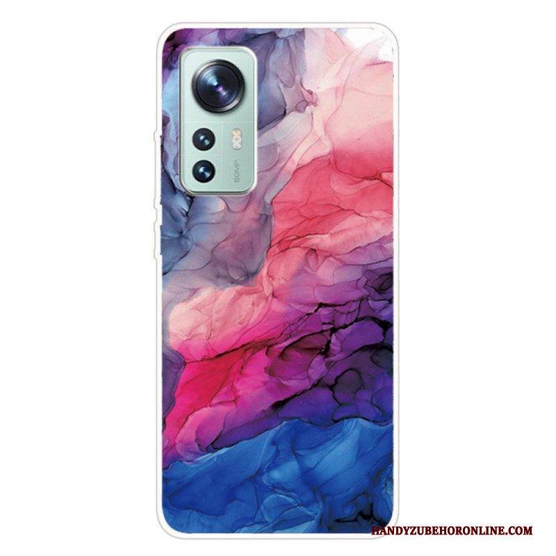 Handyhülle Für Xiaomi 12 Pro Silikon-marmor-aquarell