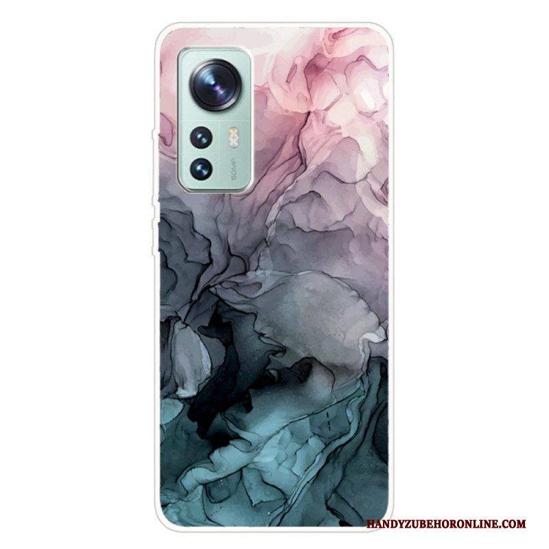 Handyhülle Für Xiaomi 12 Pro Silikon-marmor-aquarell