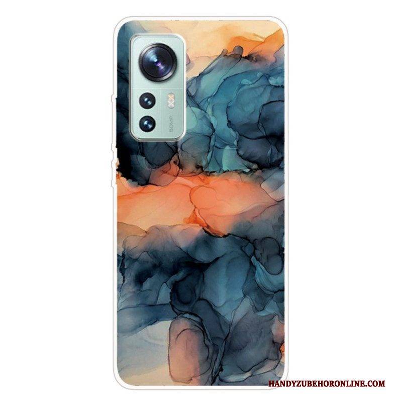 Handyhülle Für Xiaomi 12 Pro Silikon-marmor-aquarell