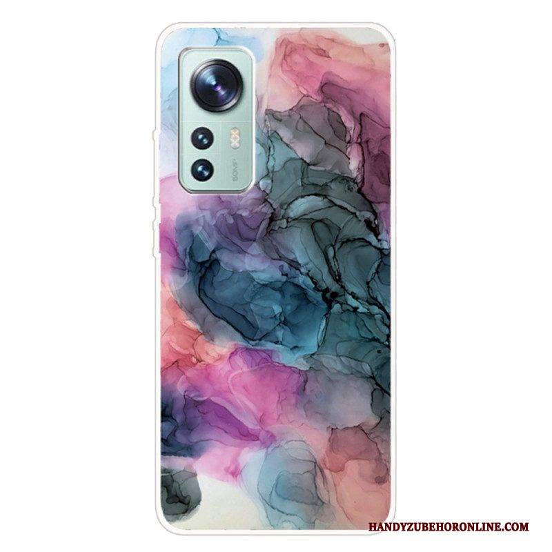 Handyhülle Für Xiaomi 12 Pro Silikon-marmor-aquarell