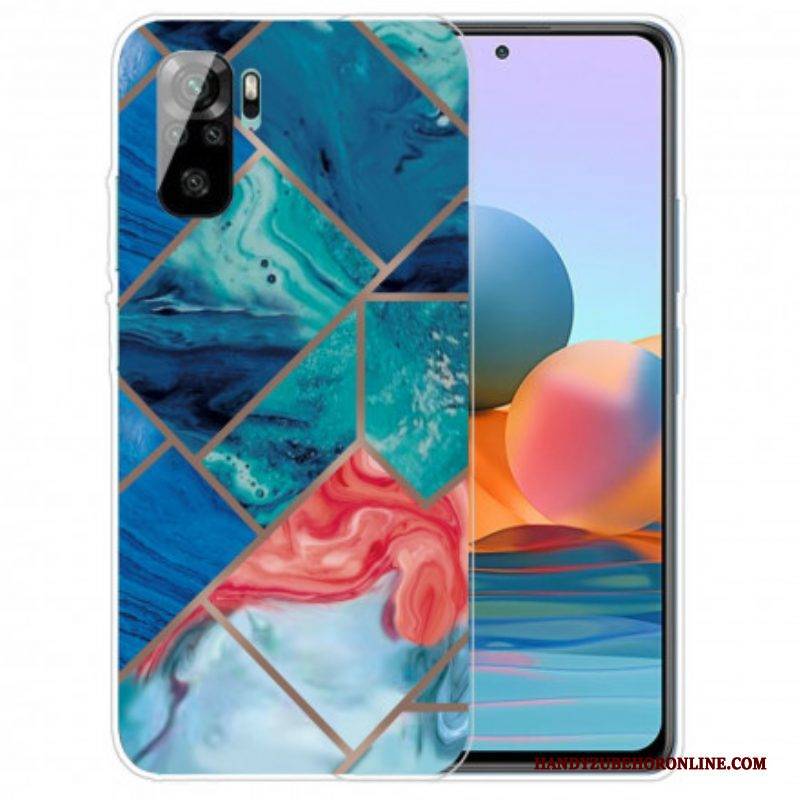 Handyhülle Für Xiaomi Redmi Note 10 / 10S Designer-marmor