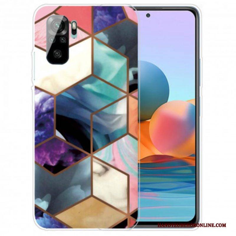 Handyhülle Für Xiaomi Redmi Note 10 / 10S Designer-marmor