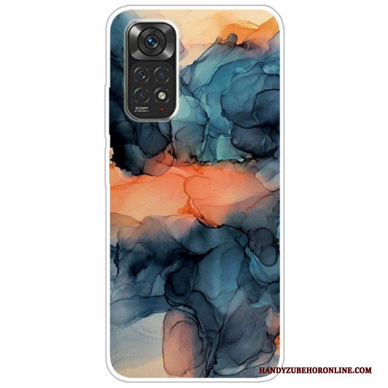 Handyhülle Für Xiaomi Redmi Note 11 / 11S Aquarell-marmor