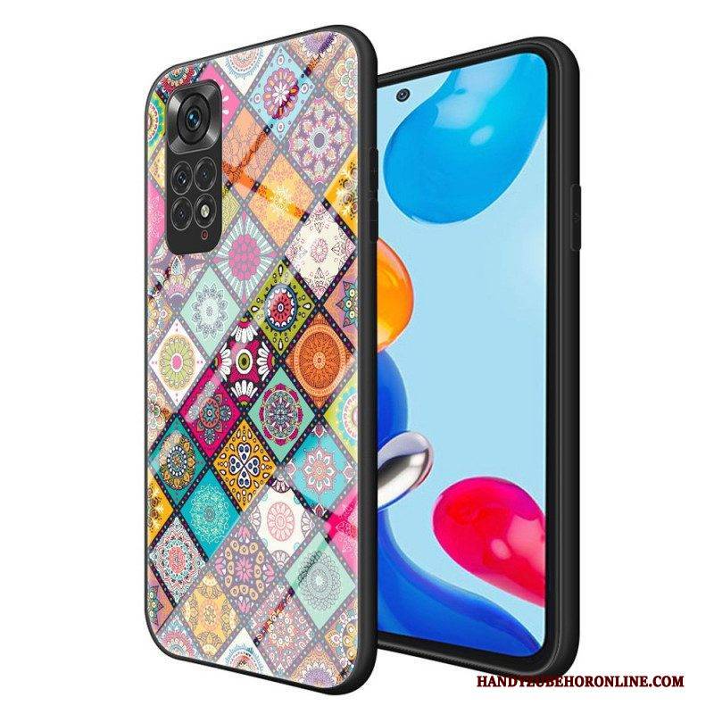 Handyhülle Für Xiaomi Redmi Note 11 / 11S Patchwork-magnethalter