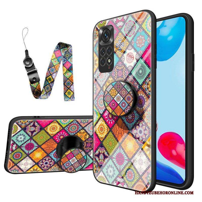 Handyhülle Für Xiaomi Redmi Note 11 / 11S Patchwork-magnethalter