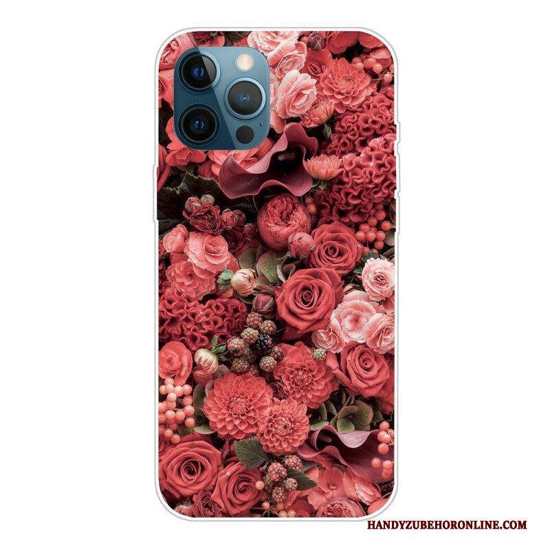 Handyhülle Für iPhone 13 Pro Intensive Blumen