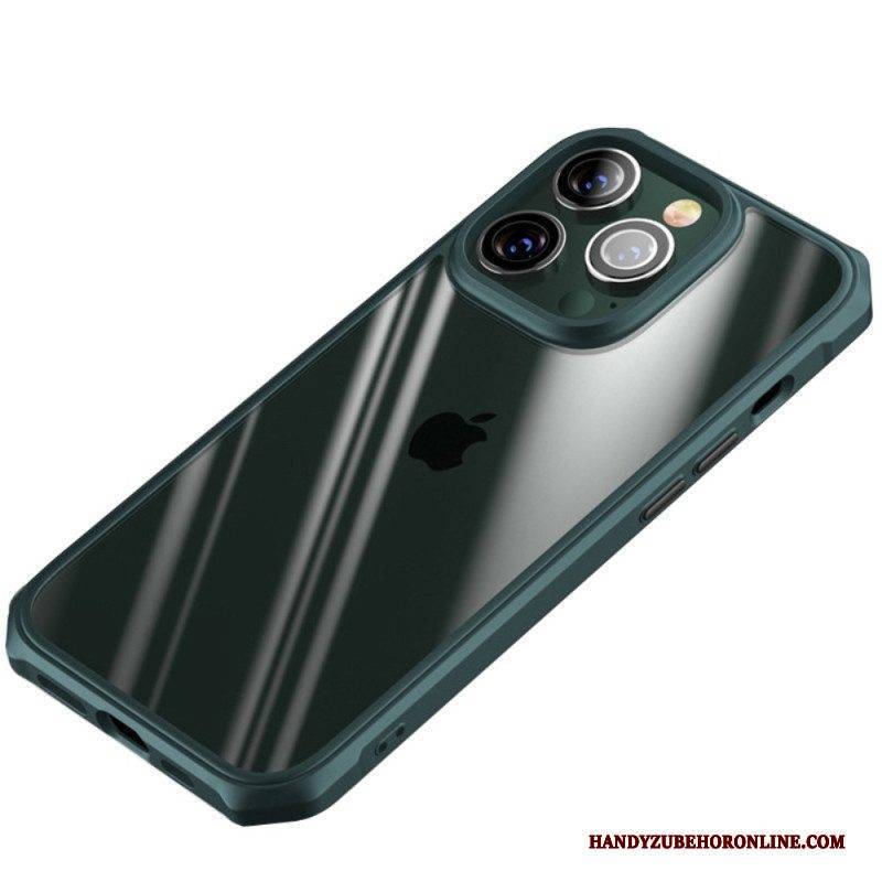 Handyhülle Für iPhone 14 Pro Hybride Farbige Knöpfe