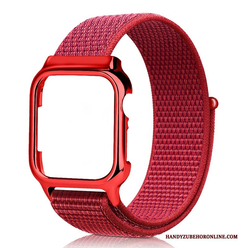 Hülle Apple Watch Series 1 Kreativ Rosa Nylon, Case Apple Watch Series 1 Trend Persönlichkeit