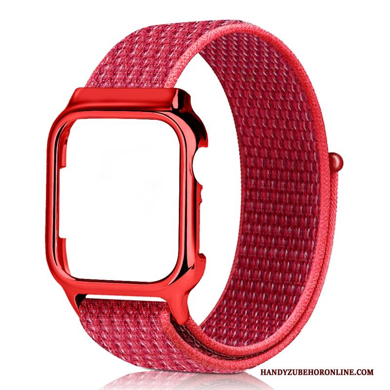 Hülle Apple Watch Series 1 Kreativ Rosa Nylon, Case Apple Watch Series 1 Trend Persönlichkeit