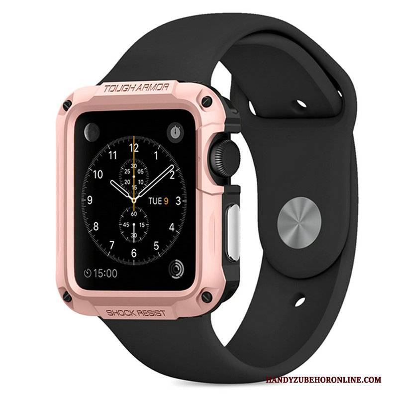 Hülle Apple Watch Series 1 Schutz Rosegold Sport, Case Apple Watch Series 1 Outdoor