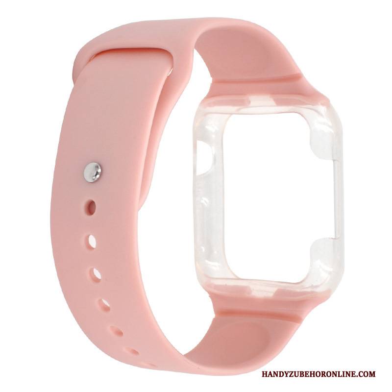 Hülle Apple Watch Series 1 Silikon Sport Pu, Case Apple Watch Series 1 Schutz Zweifarbig Grün