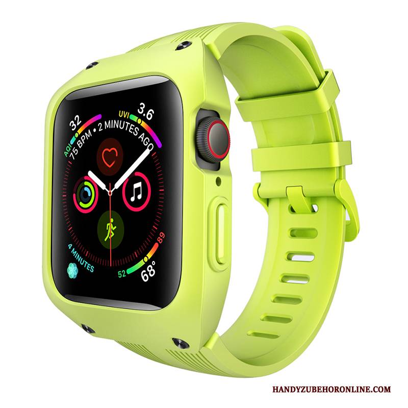 Hülle Apple Watch Series 1 Taschen Anti-sturz Grün, Case Apple Watch Series 1 Schutz Sport Schwarz