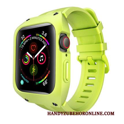 Hülle Apple Watch Series 1 Taschen Drei Verteidigungen Sport, Case Apple Watch Series 1 Silikon Anti-sturz Grün