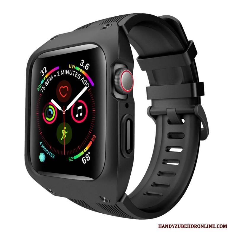 Hülle Apple Watch Series 1 Taschen Drei Verteidigungen Sport, Case Apple Watch Series 1 Silikon Anti-sturz Grün