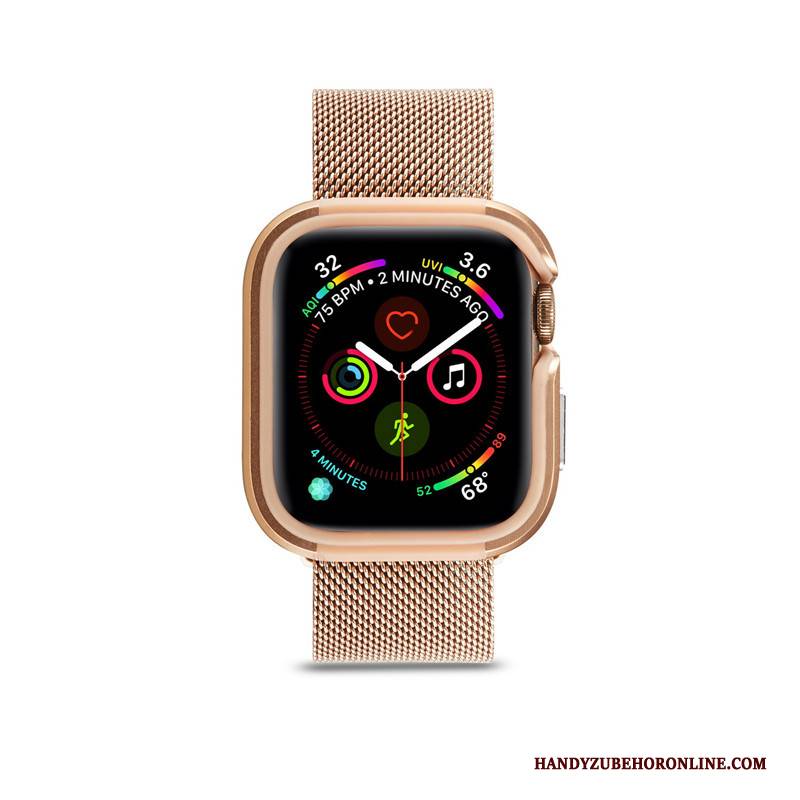 Hülle Apple Watch Series 1 Taschen Grenze Persönlichkeit, Case Apple Watch Series 1 Metall Rosegold Trend