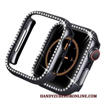 Hülle Apple Watch Series 1 Taschen Silber Neu, Case Apple Watch Series 1 Strasssteinen Schlank Überzug