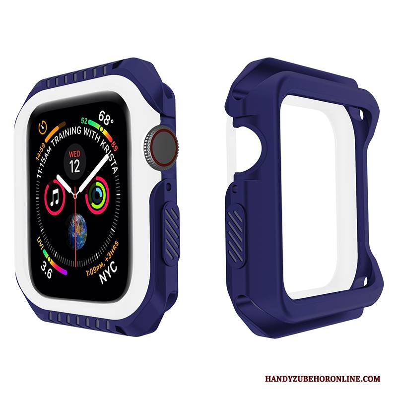 Hülle Apple Watch Series 1 Weiche Gelb Schwarz, Case Apple Watch Series 1 Schutz Anti-sturz