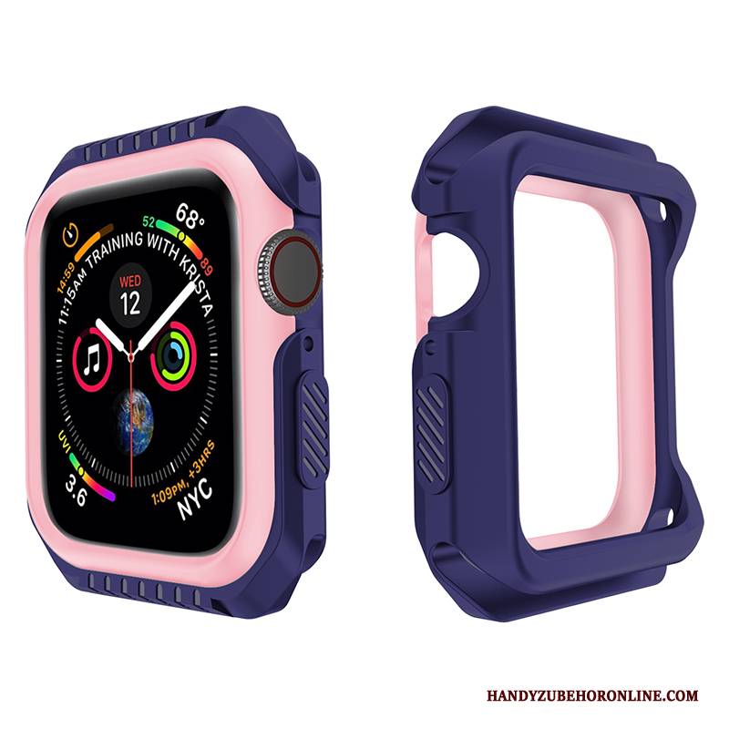 Hülle Apple Watch Series 1 Weiche Gelb Schwarz, Case Apple Watch Series 1 Schutz Anti-sturz