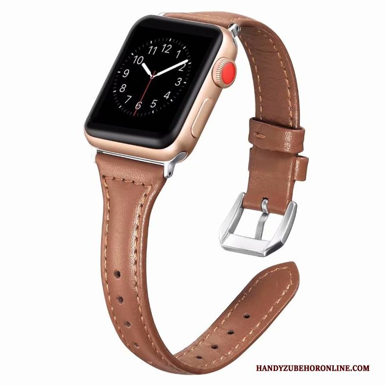 Hülle Apple Watch Series 2 Leder Feine Rosa, Case Apple Watch Series 2