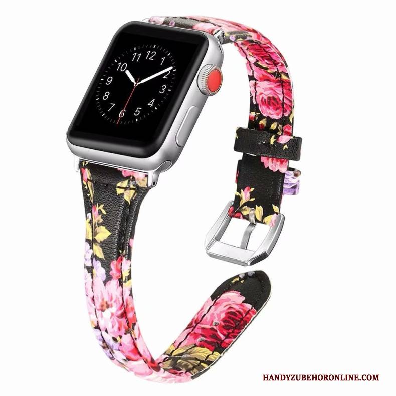 Hülle Apple Watch Series 2 Leder Feine Rosa, Case Apple Watch Series 2