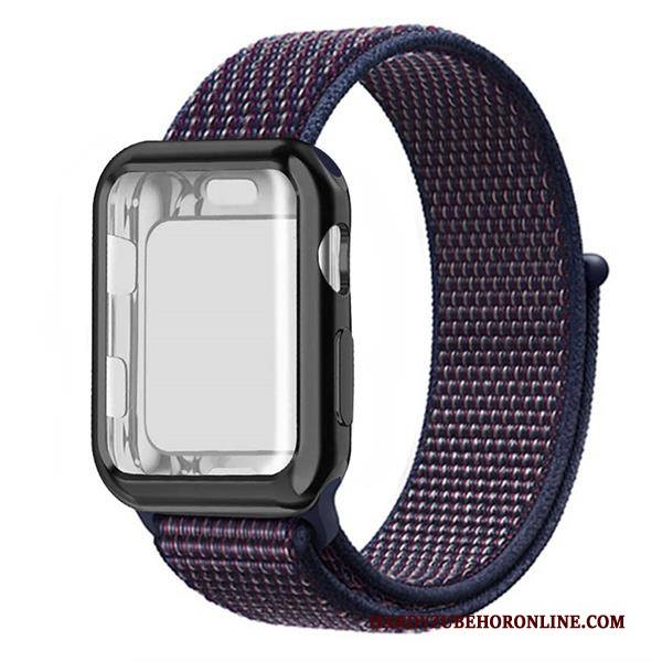 Hülle Apple Watch Series 2 Rot Nylon, Case Apple Watch Series 2