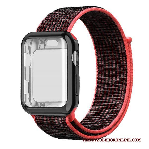 Hülle Apple Watch Series 2 Rot Nylon, Case Apple Watch Series 2