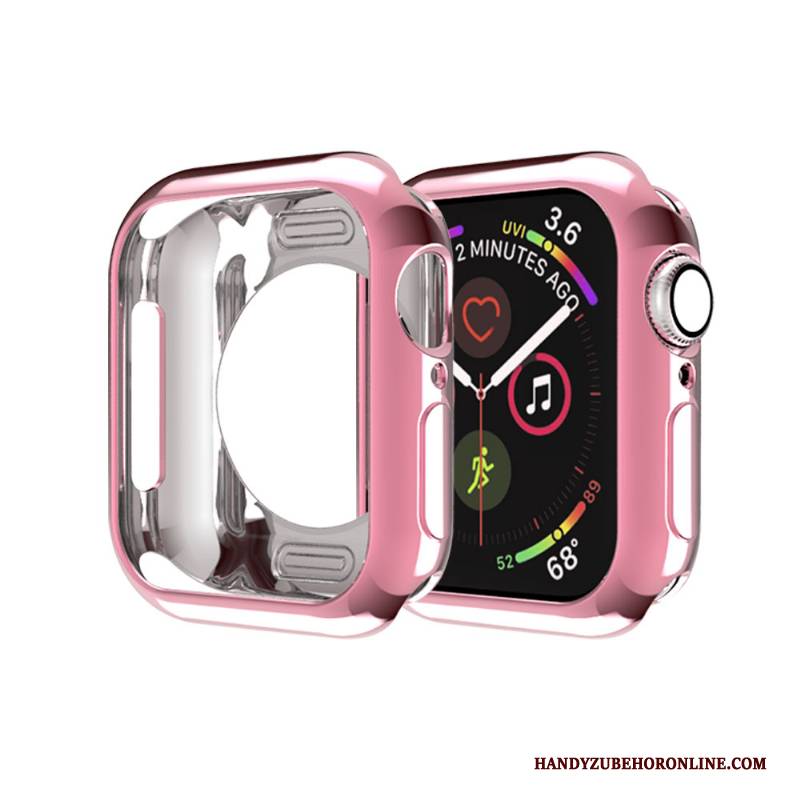 Hülle Apple Watch Series 2 Schutz Grenze Membran, Case Apple Watch Series 2 Weiche Gold Schlank