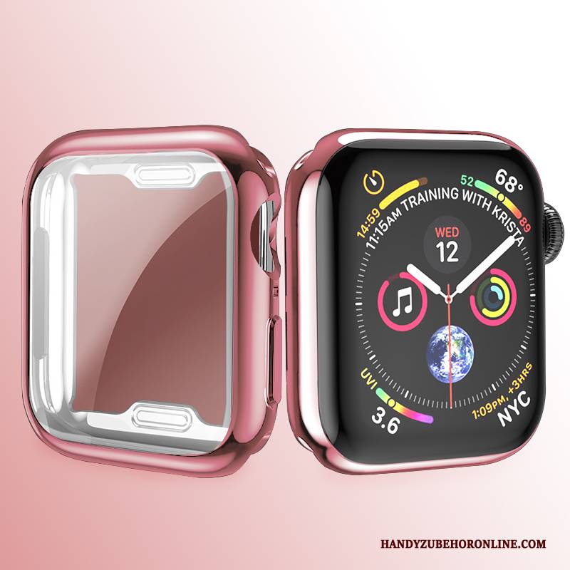 Hülle Apple Watch Series 2 Schutz Schlank Überzug, Case Apple Watch Series 2 Taschen Silber