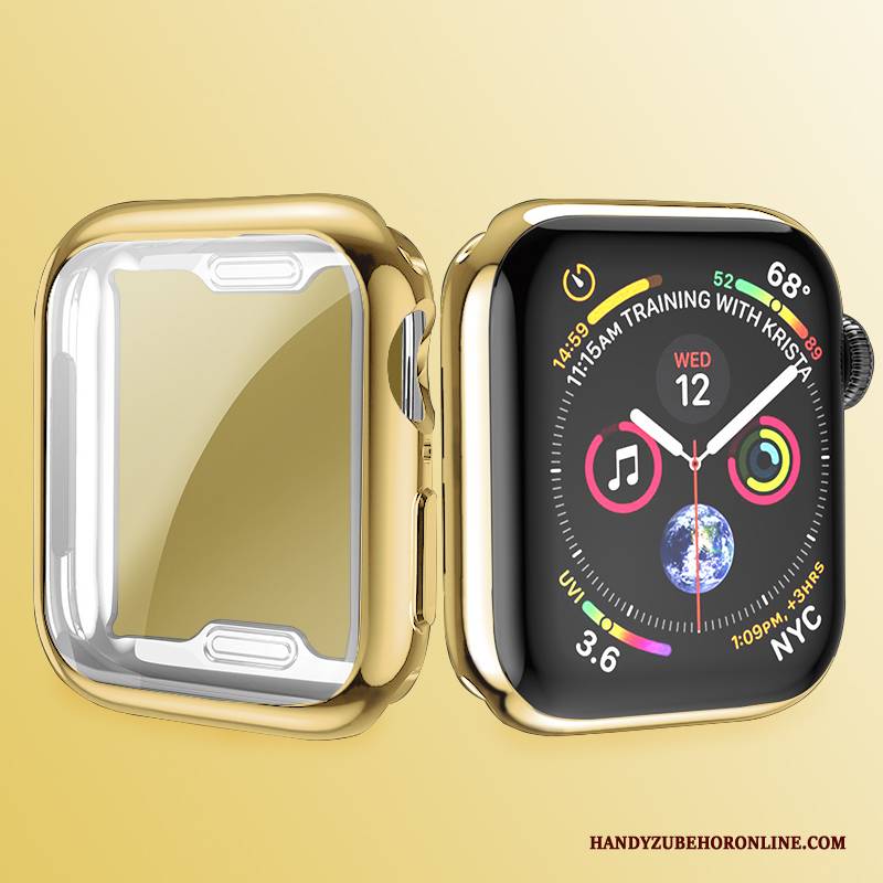 Hülle Apple Watch Series 2 Schutz Schlank Überzug, Case Apple Watch Series 2 Taschen Silber