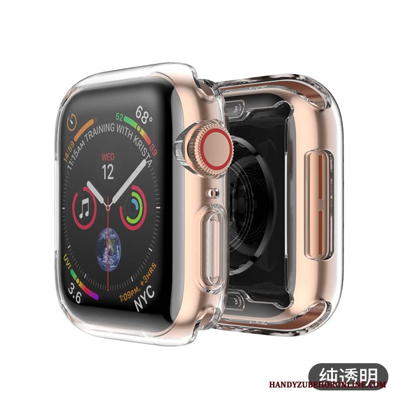 Hülle Apple Watch Series 2 Taschen Jeden Tag Überzug, Case Apple Watch Series 2 Metall Rosa Transparent