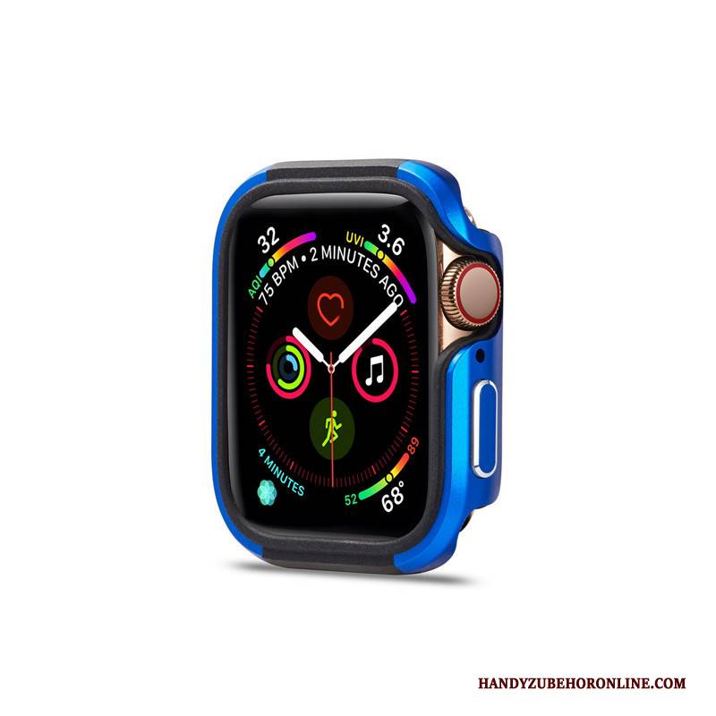 Hülle Apple Watch Series 2 Taschen Trend Grenze, Case Apple Watch Series 2 Metall Persönlichkeit Blau