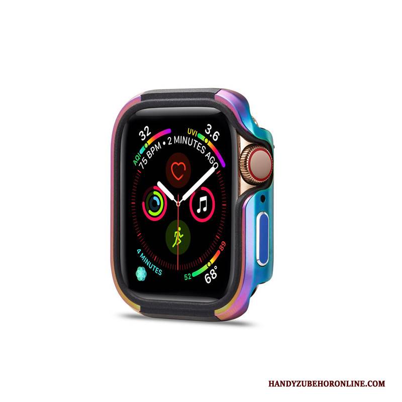 Hülle Apple Watch Series 2 Taschen Trend Grenze, Case Apple Watch Series 2 Metall Persönlichkeit Blau