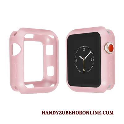 Hülle Apple Watch Series 3 Farbe Anti-sturz Lila, Case Apple Watch Series 3 Weiche