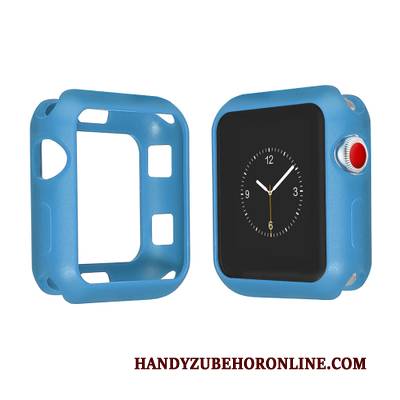 Hülle Apple Watch Series 3 Farbe Anti-sturz Lila, Case Apple Watch Series 3 Weiche