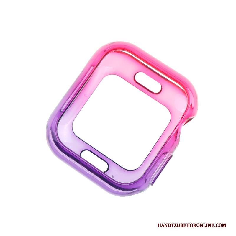 Hülle Apple Watch Series 4 Farbe Rosa, Case Apple Watch Series 4 Schutz