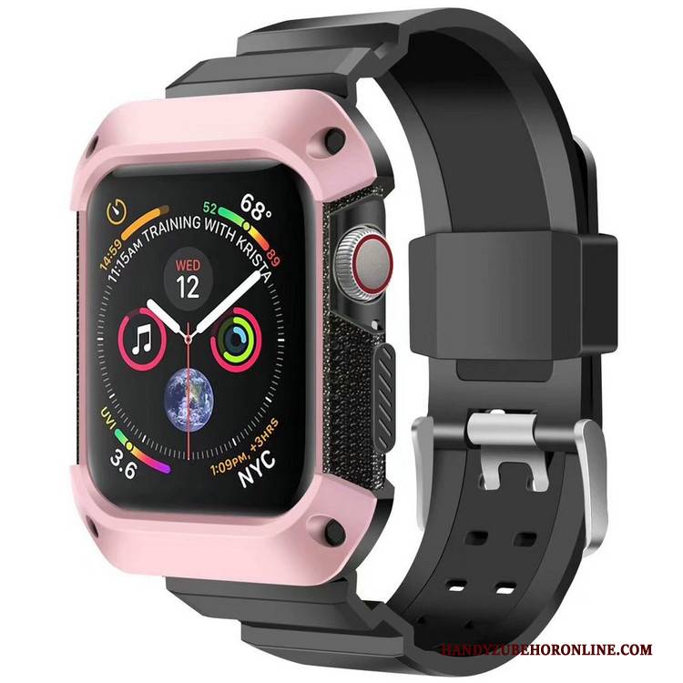 Hülle Apple Watch Series 4 Schutz Blau Rüstung, Case Apple Watch Series 4 Sport Anti-sturz