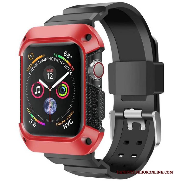 Hülle Apple Watch Series 4 Schutz Blau Rüstung, Case Apple Watch Series 4 Sport Anti-sturz