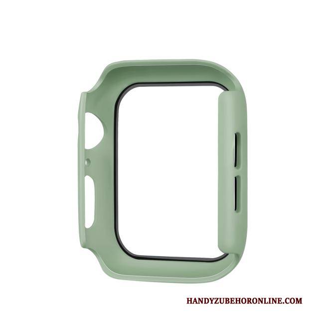 Hülle Apple Watch Series 4 Schutz Temperieren Membran, Case Apple Watch Series 4 Grün Neu