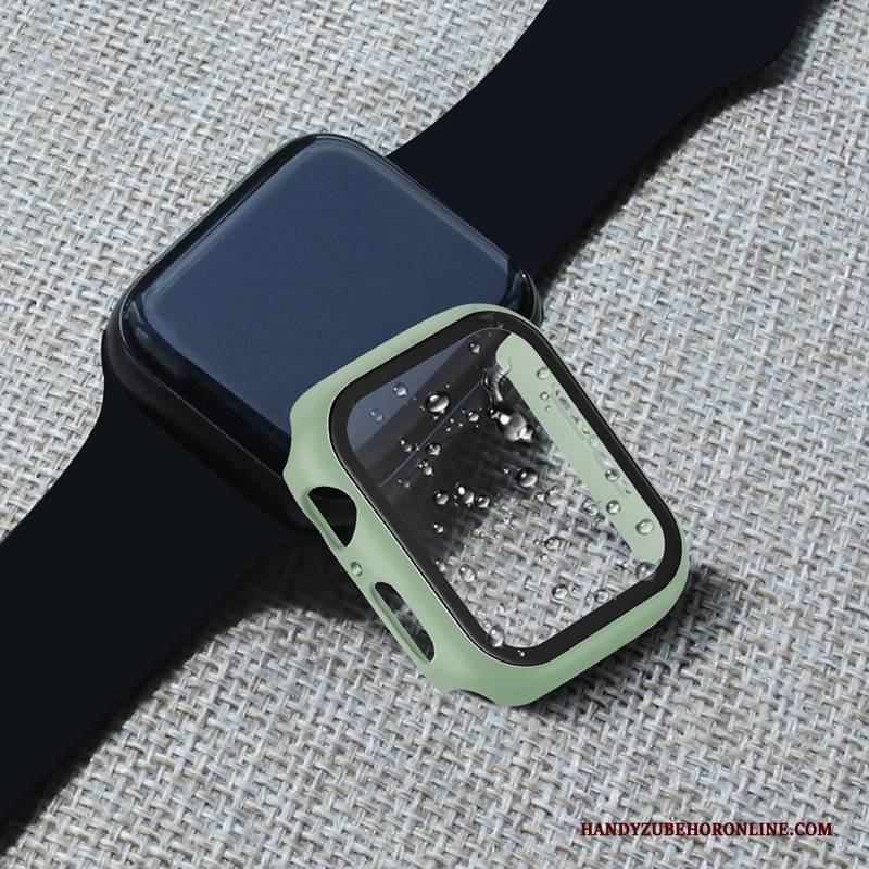 Hülle Apple Watch Series 4 Taschen Rot Membran, Case Apple Watch Series 4 Schutz Grenze Temperieren