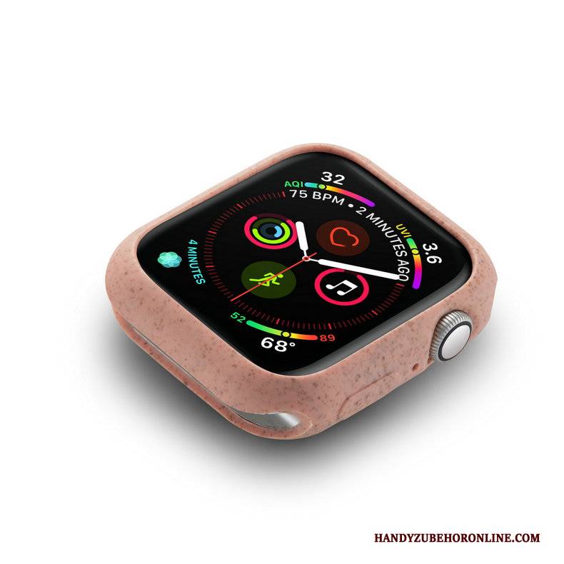 Hülle Apple Watch Series 4 Weiche Drachen Nubuck, Case Apple Watch Series 4 Schutz Trend Rosa