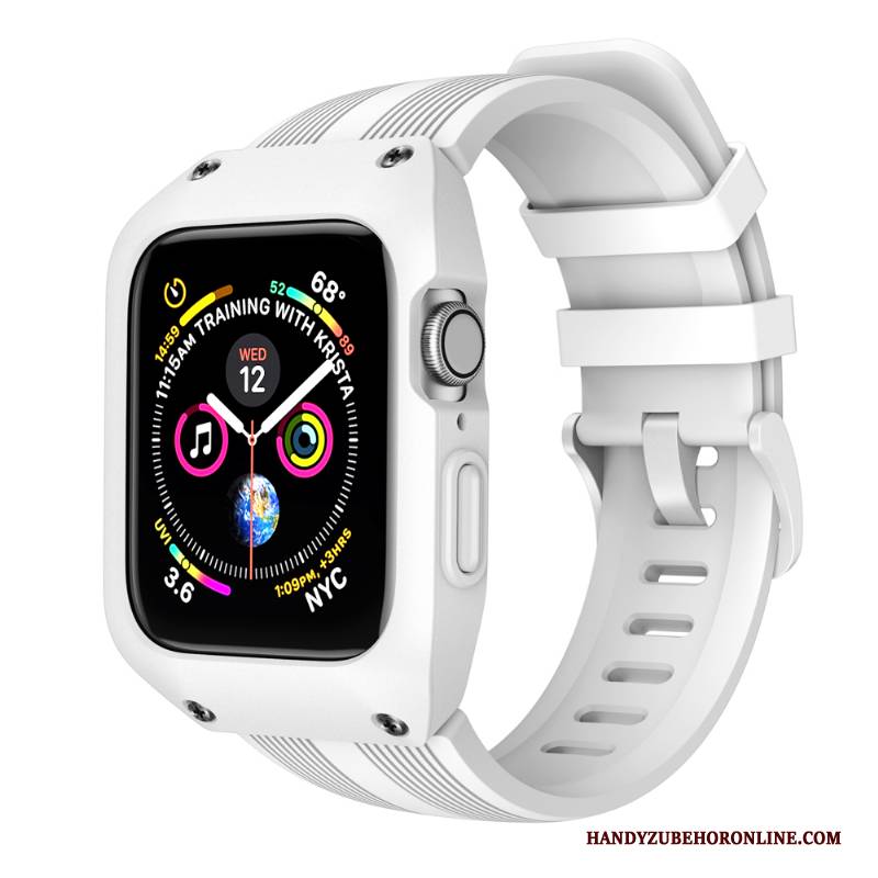 Hülle Apple Watch Series 5 Kreativ Anti-sturz Sport, Case Apple Watch Series 5 Schutz Grün